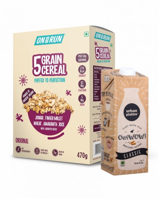 5 Grain Cereal + Oat Milk combo