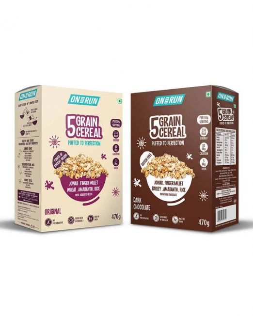 5 Grain Cereal Original + 5 Grain Cereal Chocolate