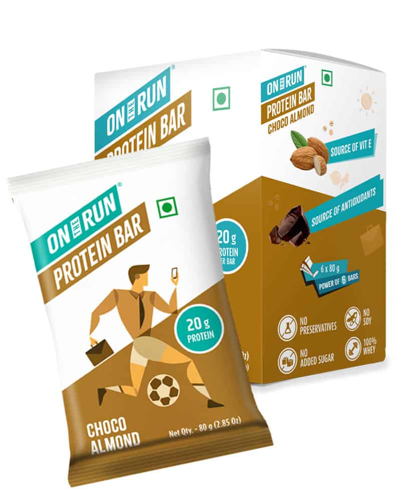 Buy Protein Bars Online [20g] ONTHERUN